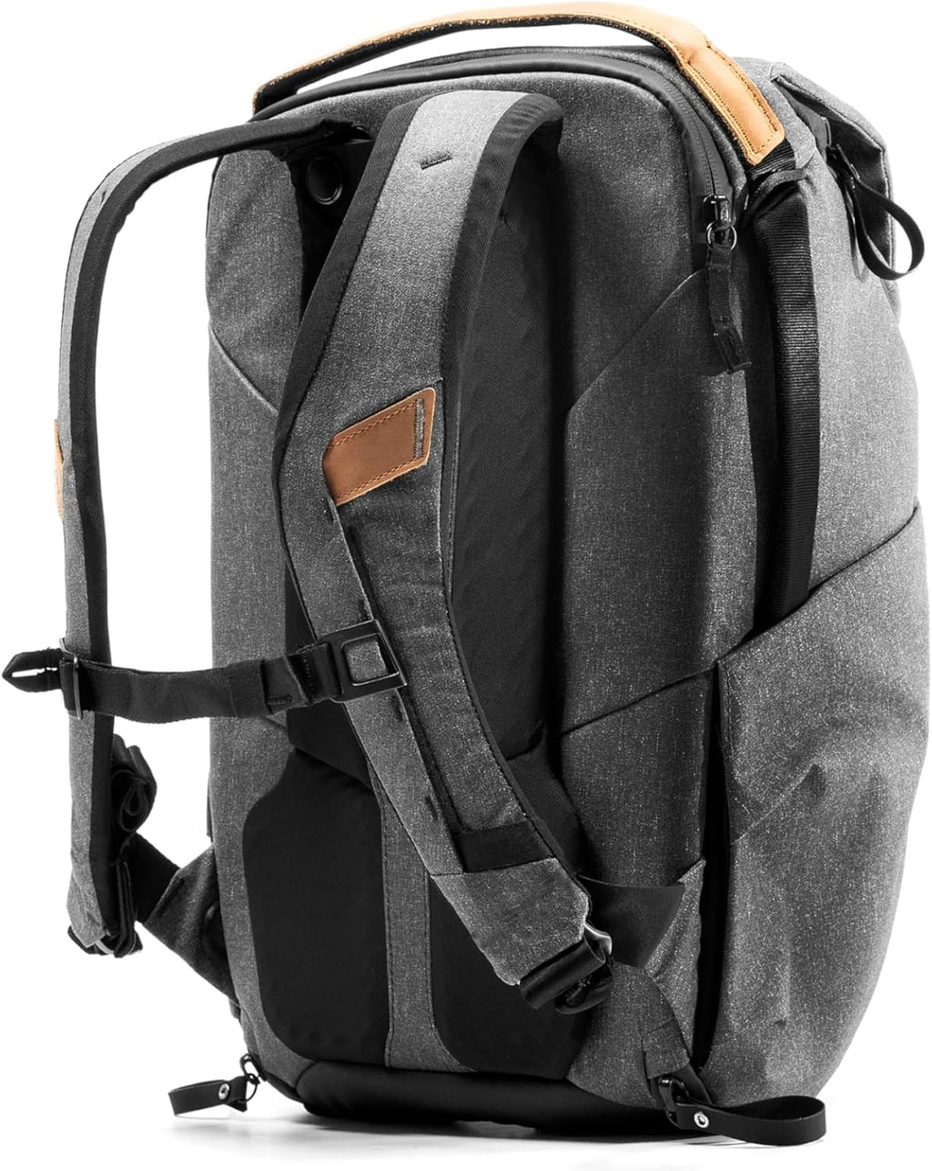 Peak Design Everyday Backpack 20L, Charcoal, MagLatch Top, Dual Side Access, FlexFold Dividers, Fits 15' Laptop, For Camera Carry, Daily Commutes or Travel, Versatile Backpack for Men and Women
