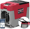 ALORAIR 180 PPD Commercial Dehumidifier Smart APP Control, 28 Gallons Industrial Dehumidifier for Home, Basements, Garages, Crawl Space, Water Damage Restoration, Storm LGR 850X