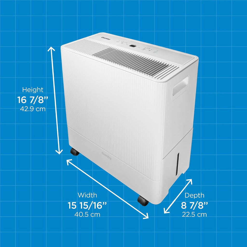 Danby DDR022BSWDB 22 Pint Dehumidifier with Wi-Fi