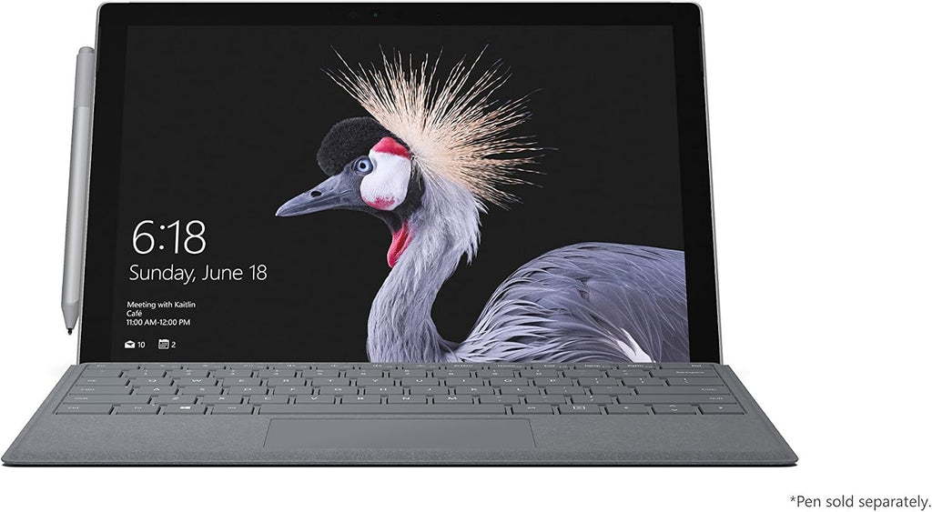 Microsoft Surface Pro (Intel Core i5, 8GB RAM, 128GB) with Platinum Type Cover Bundle (Renewed)