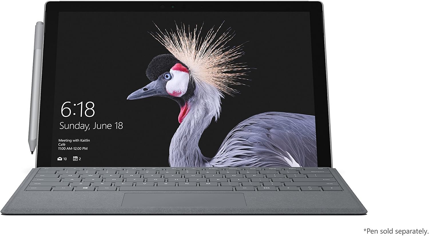 Microsoft Surface Pro (Intel Core i5, 8GB RAM, 128GB) with Platinum Type Cover Bundle (Renewed)