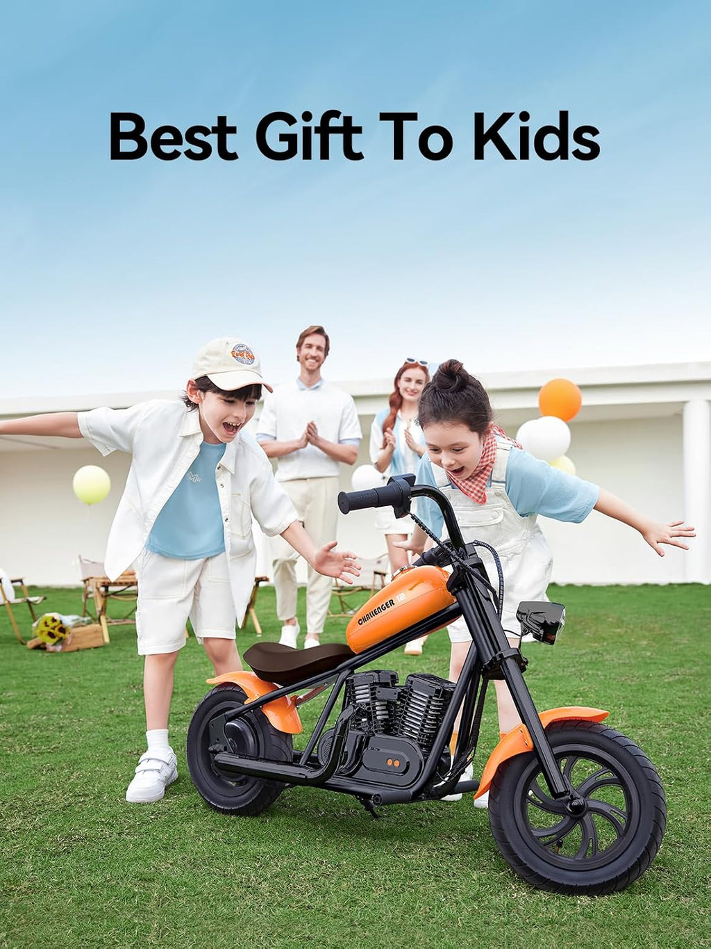 Hyper GoGo Kids Electric Bike, Electric Bike with Vibrant Ambient Lighting, 3 Speed Modes up to 10 MPH, 60 Minutes of Continuous Ride Time (Green)