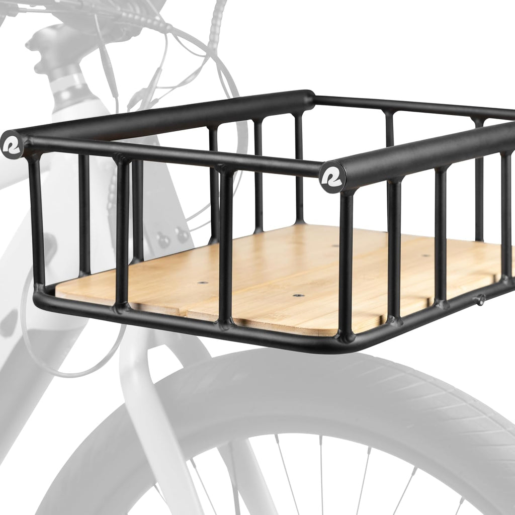 Retrospec Ebike Basket Lightweight, Aluminum Front Basket for Electric Bikes