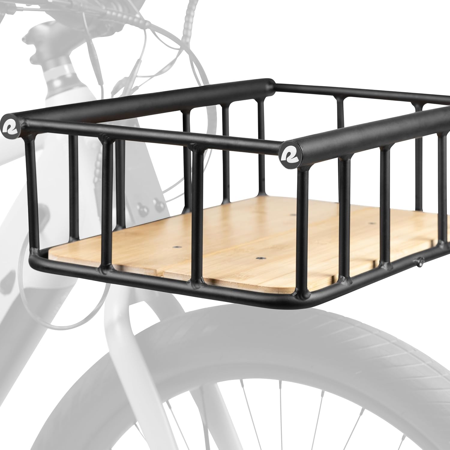 Retrospec Ebike Basket Lightweight, Aluminum Front Basket for Electric Bikes