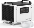 70 Pints Commercial Dehumidifier with Pump, Portable Crawl Space Dehumidifiers for Basement and Home, Energy Star Efficient Certified, Automatic Defrost | MOISWELL Defender ME-7S
