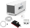 AprilAire E050PZ 50-Pint Professional-Grade, Whole-House Dehumidifier with drain hose for up to 1,600 Sq. Ft. with S86WMUPR Wi-Fi Thermostat, Drain Hose, Condensate Pump, Bracket, and Hanging Kit