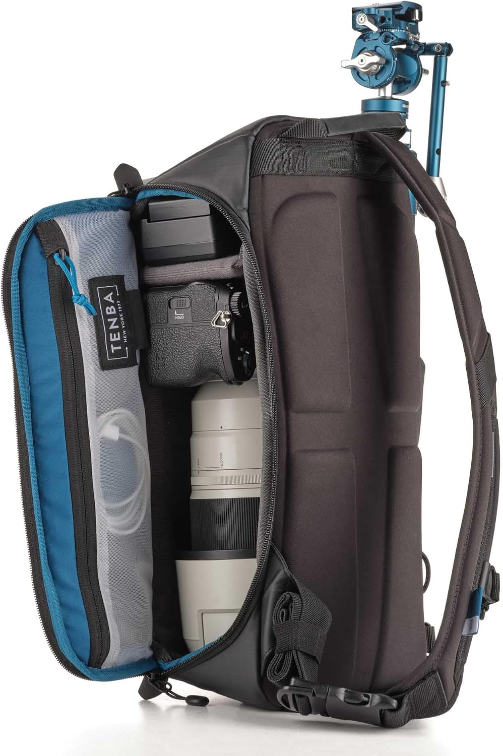 Tenba Solstice v2 12L Sling Bag for DSLR and Mirrorless cameras and lenses – Black (636-430)