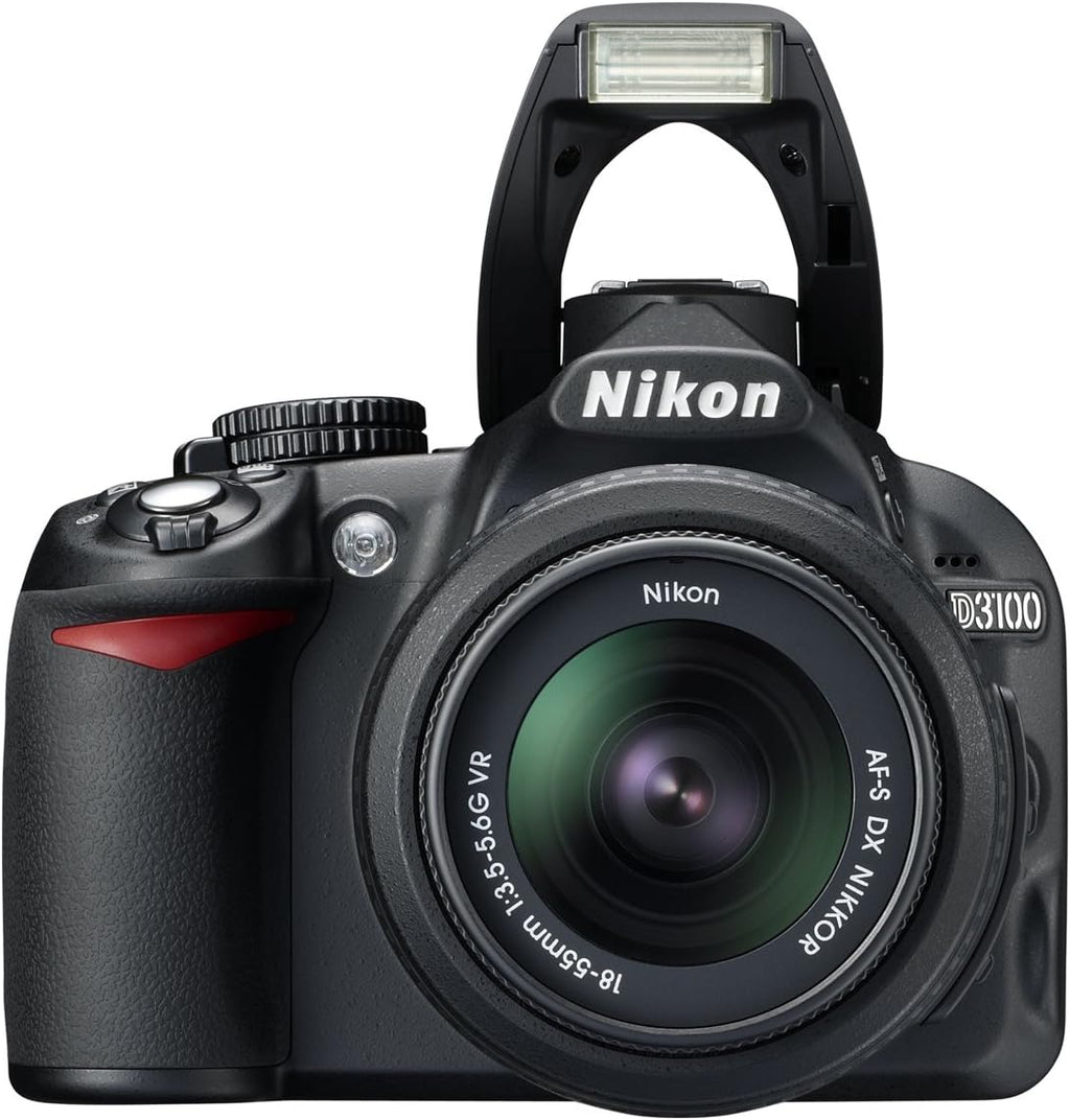 Nikon D3100 14.2MP DX-Format Digital SLR Camera Kit with 18-55mm f/3.5-5.6 VR Lens - (Black) [International Version]