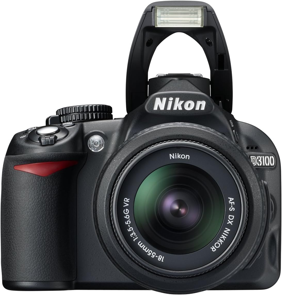 Nikon D3100 14.2MP DX-Format Digital SLR Camera Kit with 18-55mm f/3.5-5.6 VR Lens - (Black) [International Version]