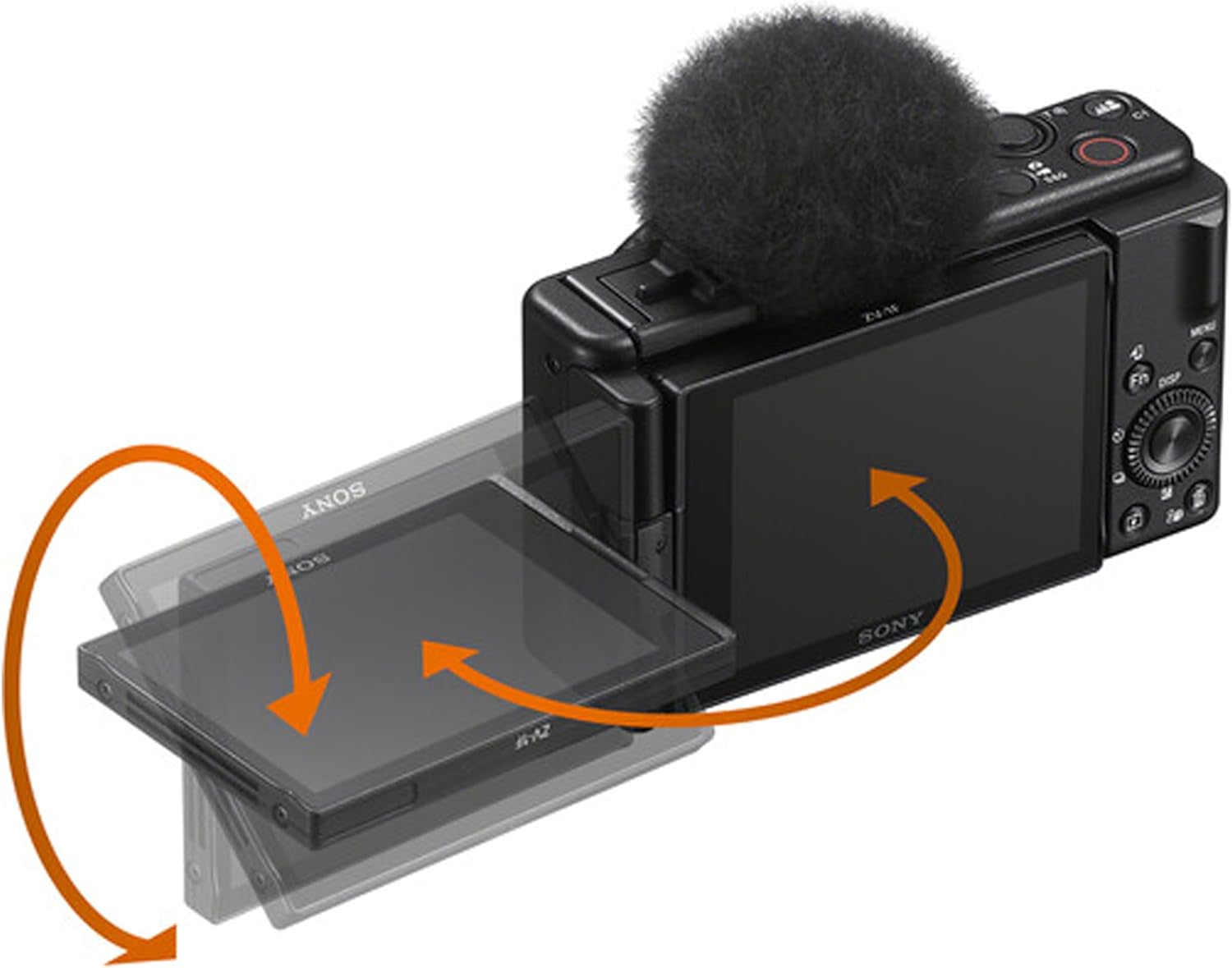Sony ZV-1F Content Creator's Ultimate Kit: 128GB Extreme Memory, Mic, Video Light, Editing Software U-Grip, and Tripod Bundle (21pc)