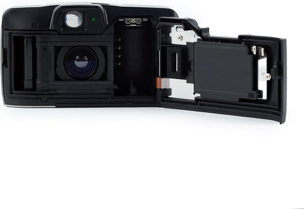 Canon Sure Shot 60 Zoom SAF 35mm Point and Shoot Film Camera w/Canon Zoom Lens 38-60mm. Built-in flash and film rewinder. (Renewed)