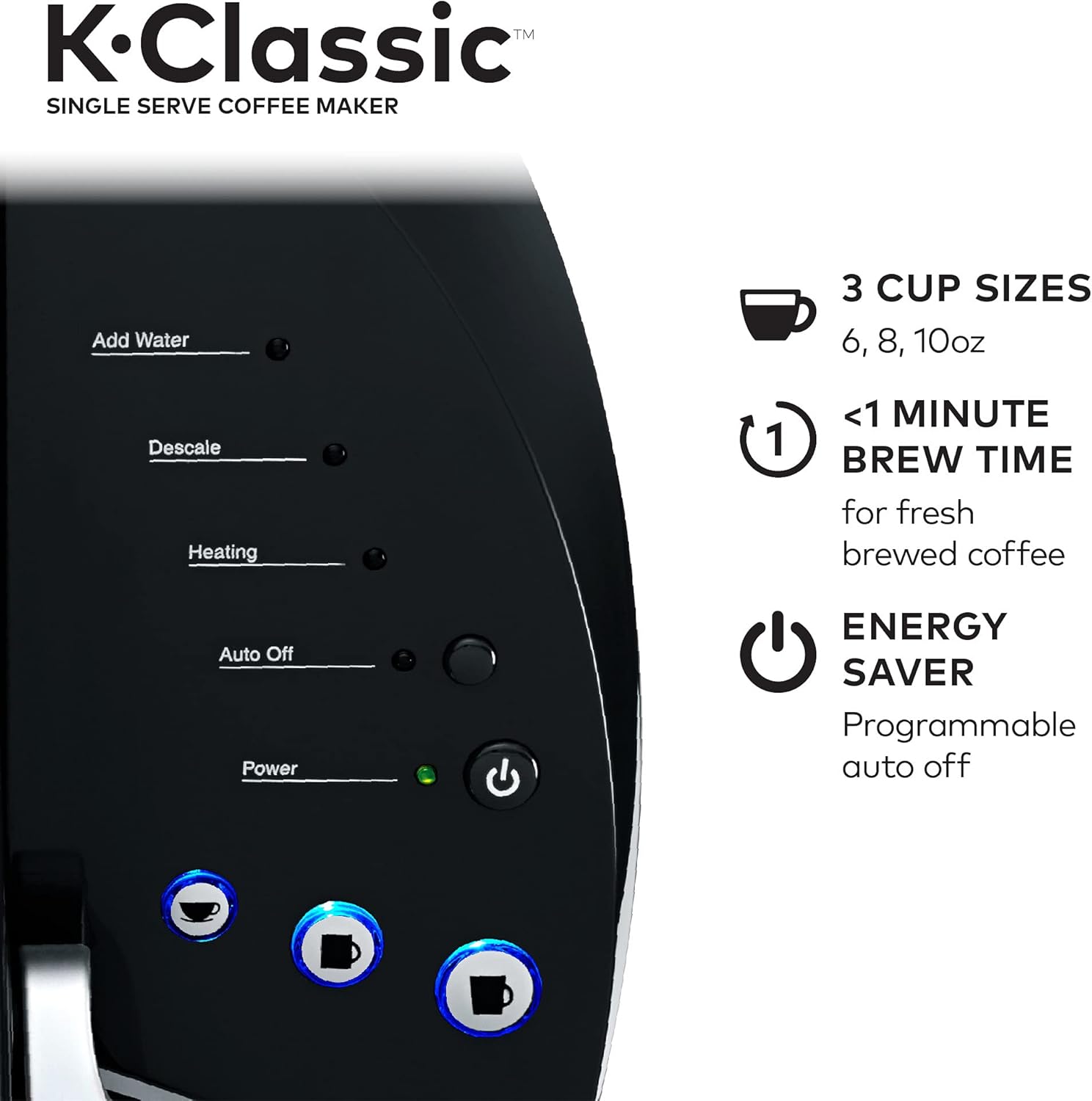 Keurig K-Classic Coffee Maker with Newman's Own Organics Newman's Special Blend, 32 Count