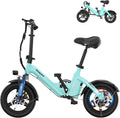 Bodywel Electric Bike for Adults 750W Peak Motor, 20 mph Folding Ebike, 14' Adult Electric Bicycles with Smart 15° Uphill, 36V Battery, E Bikes for Adults and Teens