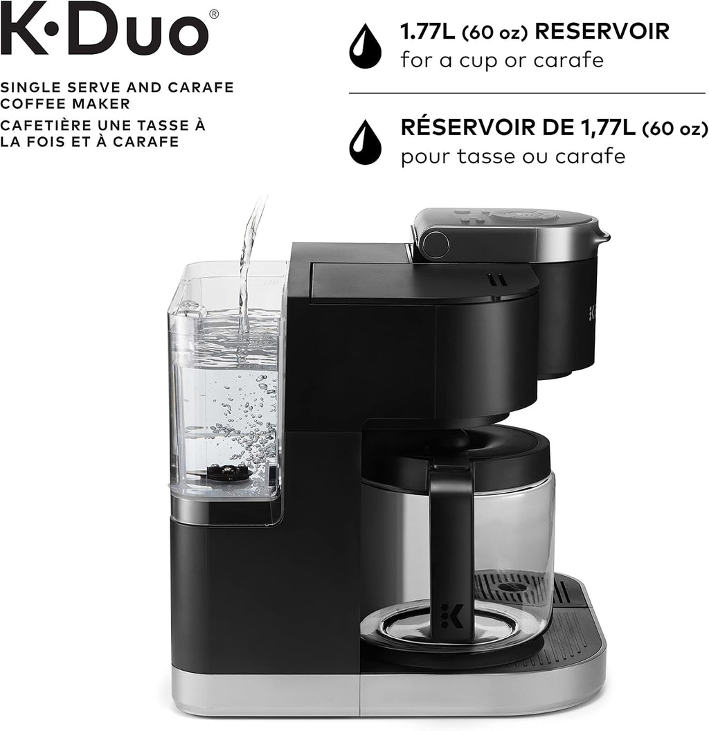 K-Duo Single Serve and Carafe Coffee Maker