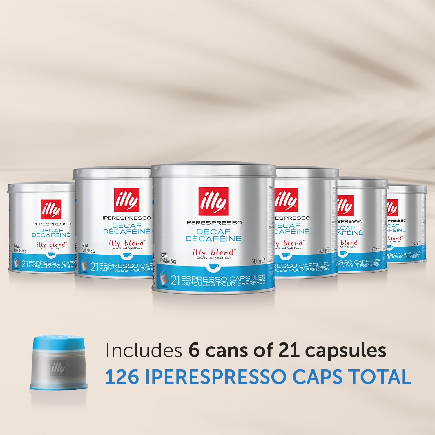 Illy iperEspresso capsules - 21 Count Capsules per Can - Parent