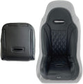SxS UTV Junior Seat (Fits Stock and Aftermarket Seats) (Black)