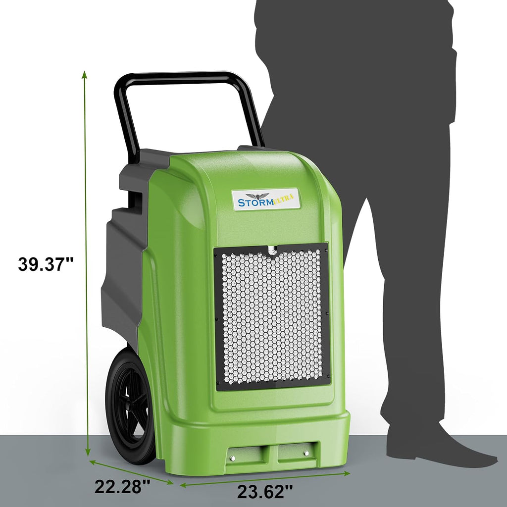 ALORAIR Commercial Dehumidifier with Pump Drain Hose, 190 Pints Smart WiFi Industrial Dehumidifier Large Capacity for Basements, Garages, Mall & Job Sites, 5 Years Limited Warranty
