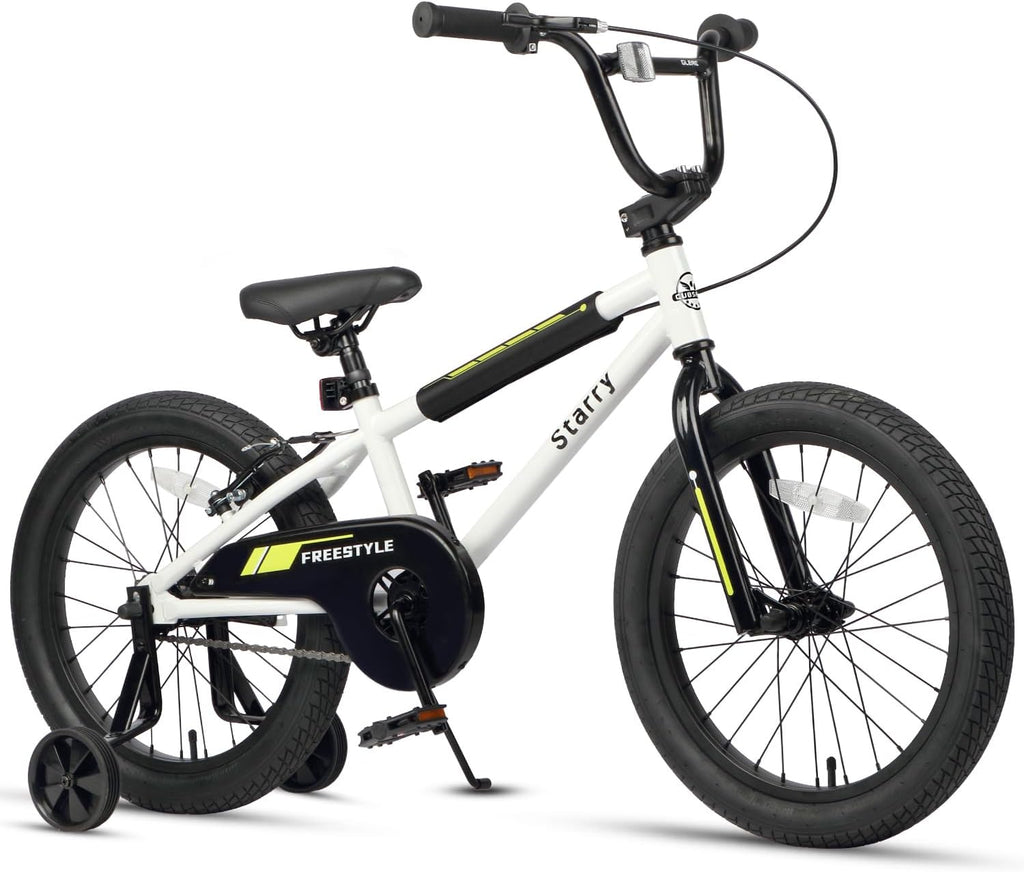 cubsala 12 14 16 18 Inch Kids Bike BMX Style Bicycle with Training Wheels Coaster Brake for 2-10 Years Old Toddlers Boys Girls Multiple Colors