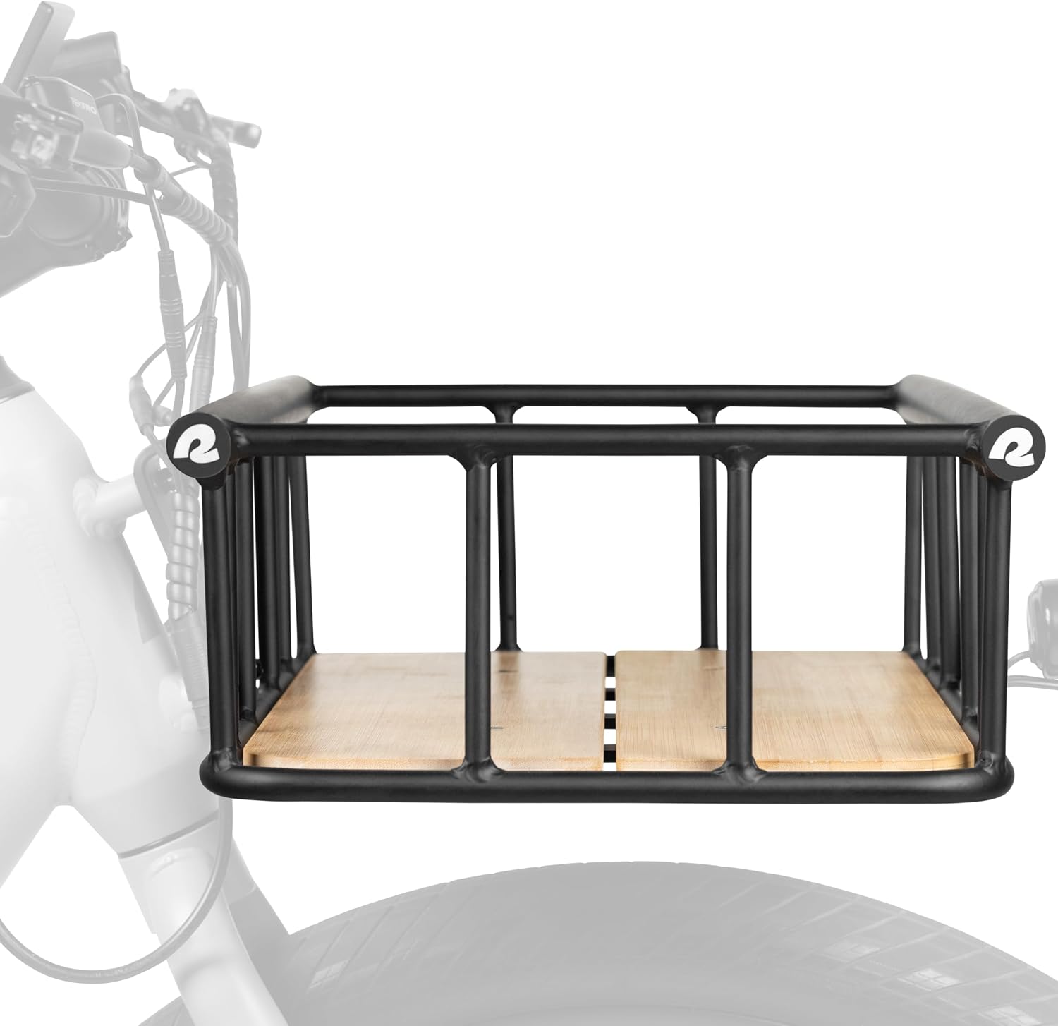 Retrospec Ebike Basket Lightweight, Aluminum Front Basket for Electric Bikes