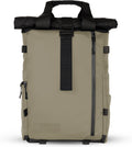 WANDRD PRVKE Lite: Weather-Resistant Travel & Camera Backpack with Laptop Sleeve, Quick Side Access, Clamshell Opening – Ideal Photography & Travel Bag (Yuma Tan)