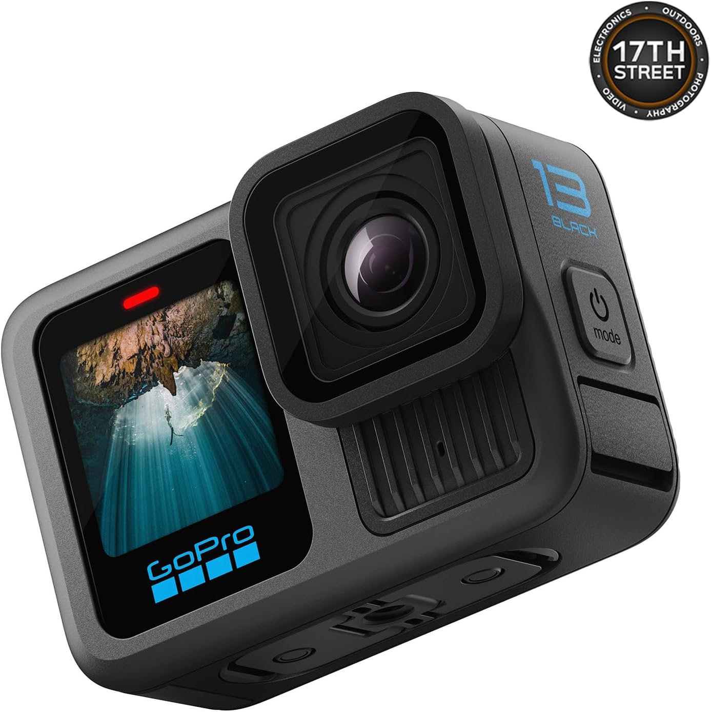 GoPro HERO13 Black Camera | Waterproof 5.3K60 Video Action Camera with 3 Spare Enduro Batteries, Dual-Battery Charger, 64GB Extreme SD Card, Case, and 50-in-1 Camera Accessory Kit - Bundle Set