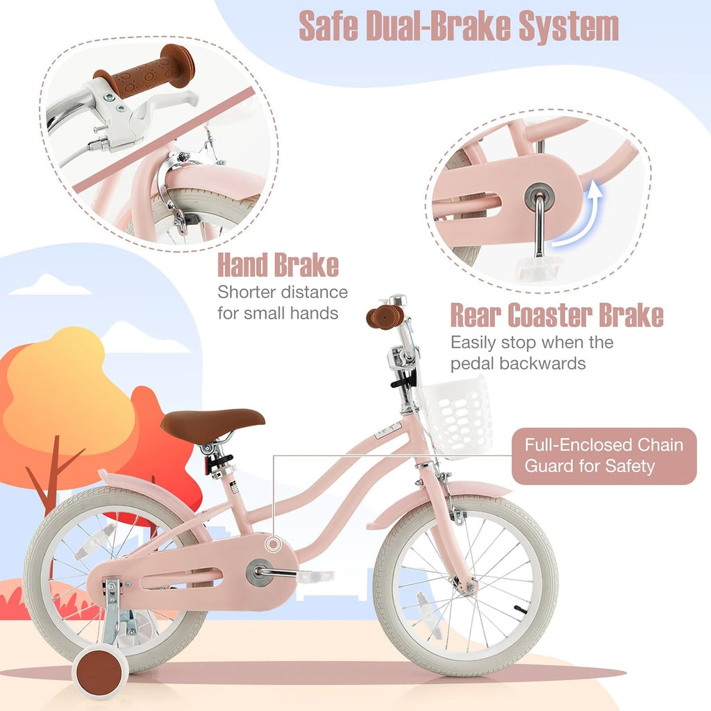 GYMAX 14'/16'/18' Kids Bike