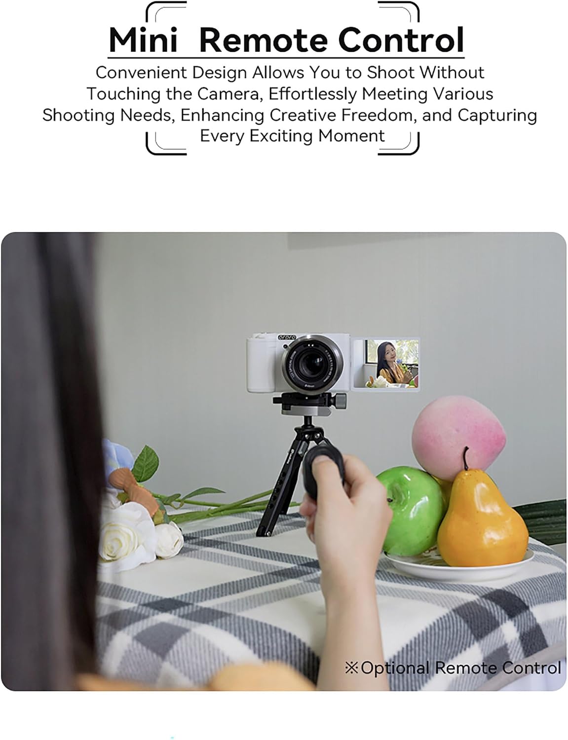 ORDRO 5K Digital Camera for Photography, 12X Optical Zoom Vlogging Camera for YouTube with 3.2' IPS Touch Flip Screen, WDR, Night Vision; Bunble Kit 64GB Card + Mic+ Flex Tripod