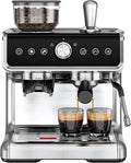 EUHOMY Espresso Machine with Grinder, 20 Bar Professional Espresso Coffee Maker for Home,with Milk Frother for Latte, Cappuccino & Barista-Style