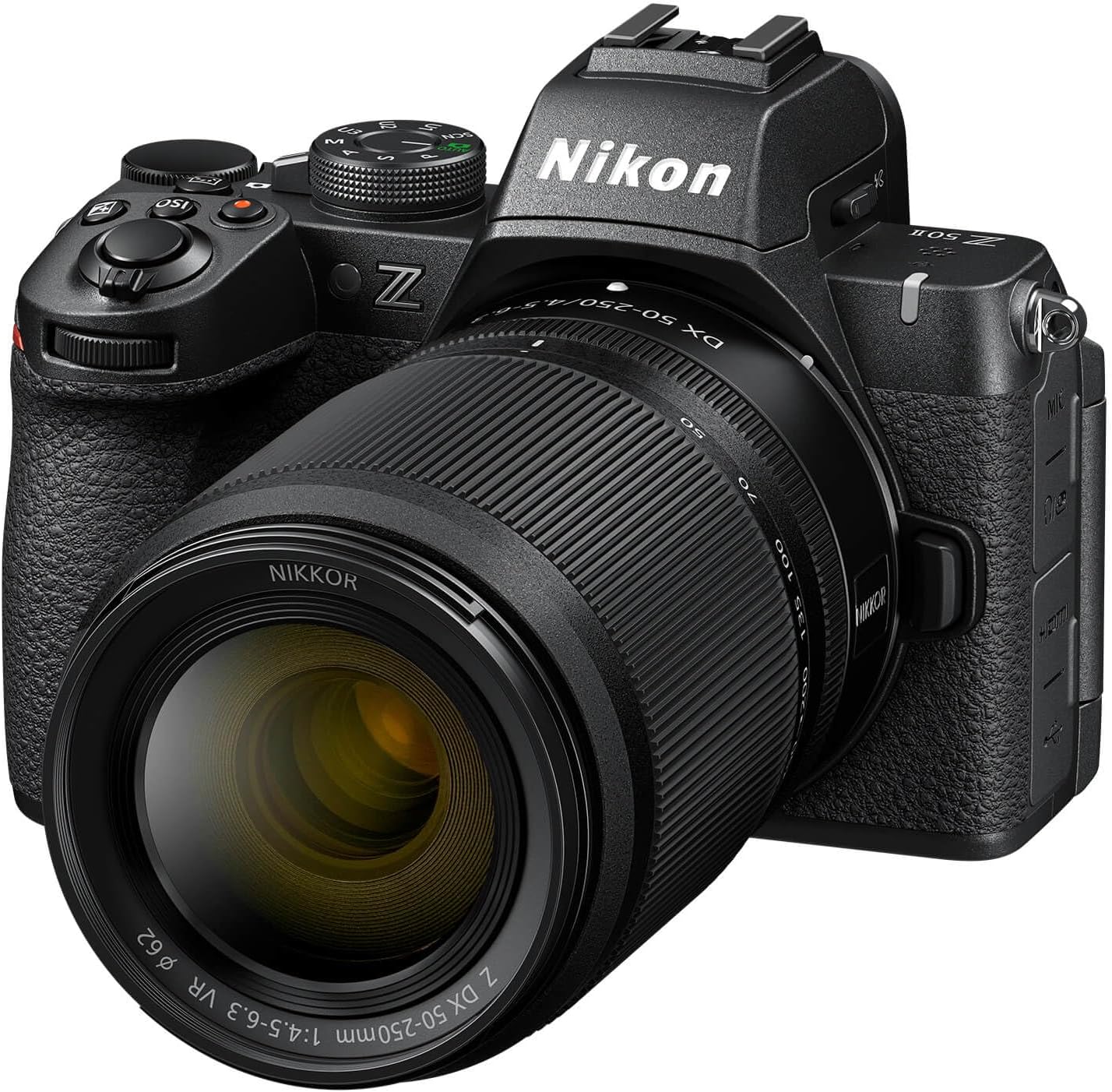 Nikon Z50 II with Two Lenses | Compact mirrorless Stills/Video Camera with Easy Color presets and Wireless Photo Sharing | USA Model