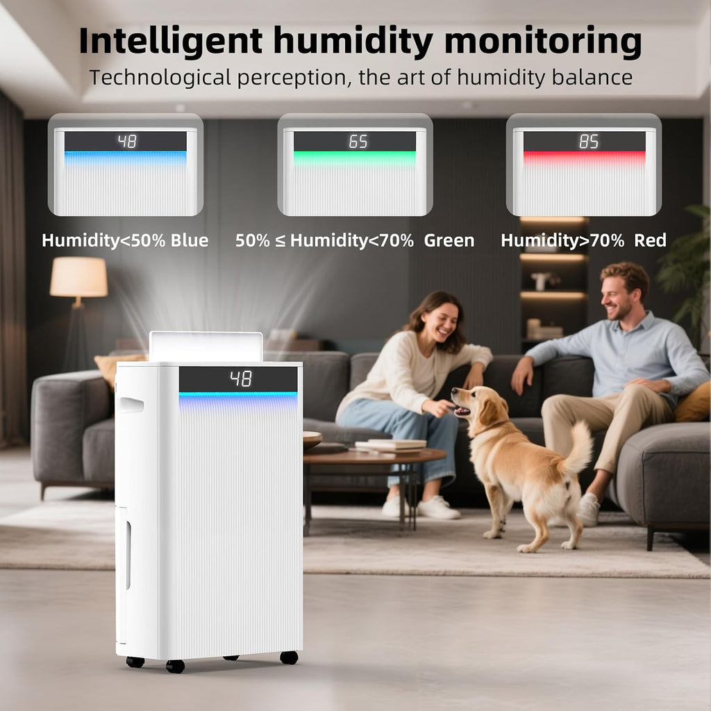 Dehumidifier for Basement, Bedroom, Home, Bathroom