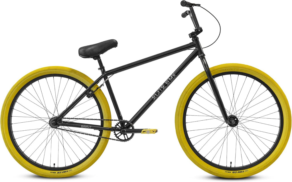 Elite BMX Freestyle Bike, Durable Steel Frame, Available in 16', 18', and 20' Sizes. New Sizes 26' and 29' BMX Bicycles.