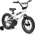 67i BMX Toddler Bike with Training Wheels 12/14/16 Inch Kids Bicycle Boys Girls Age 3-8 Durable Steel Frame Adjustable Seat Coaster Brake Bicicleta para Niños