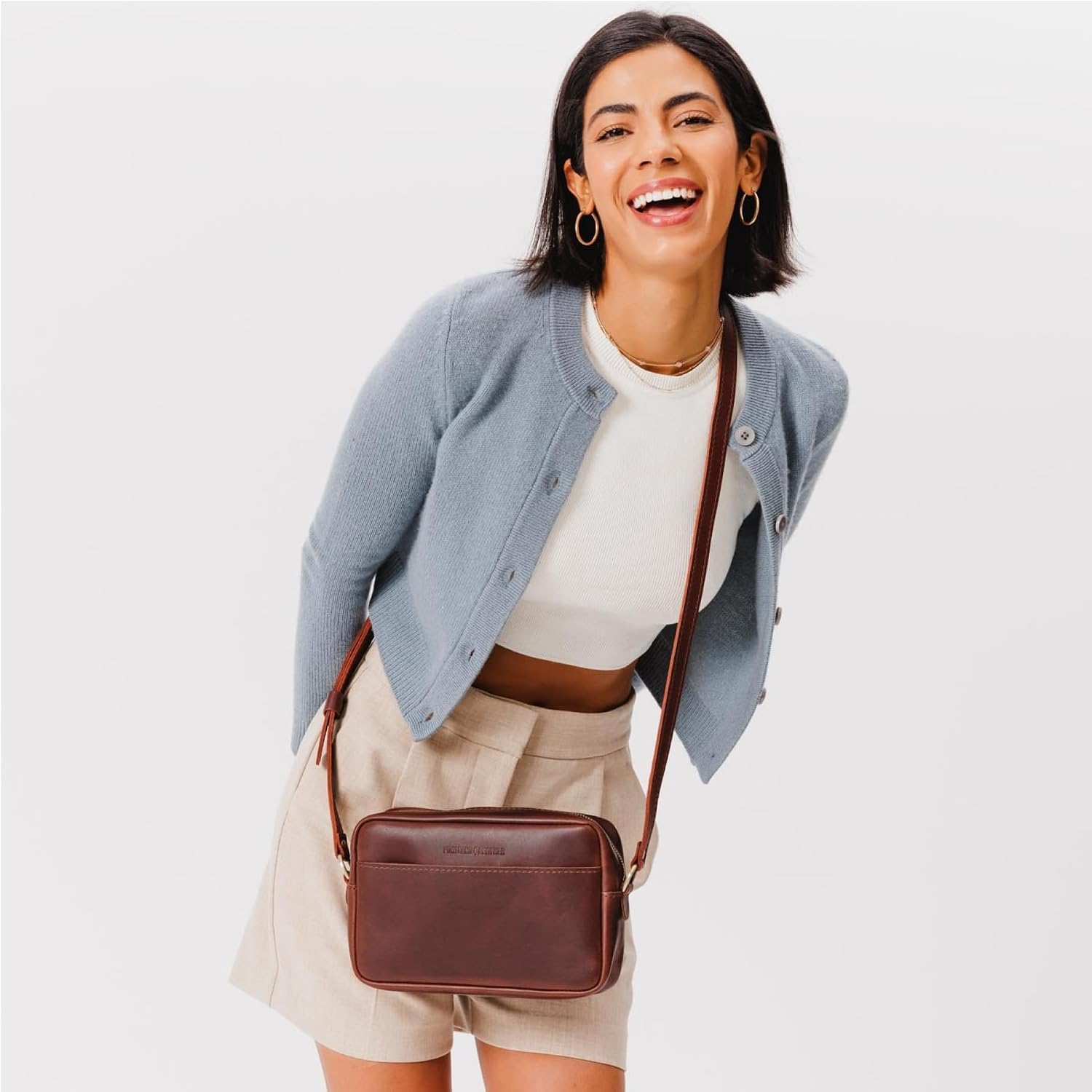 Portland Leather Goods Large Camera Bag Purse for Women – Handmade from the Finest Full-Grain Hides