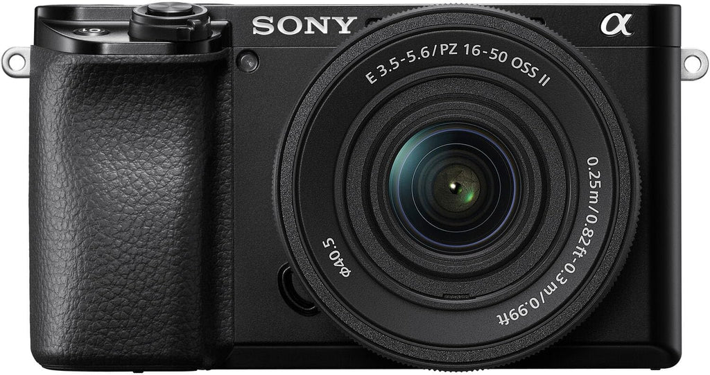 Sony a6100 Mirrorless Camera with Sony E PZ 16-50mm f/3.5-5.6 OSS II Lens + Sony GP-VPT3 Wireless Shooting Grip + SanDisk Extreme Pro 64GB and More (16pc Bundle)