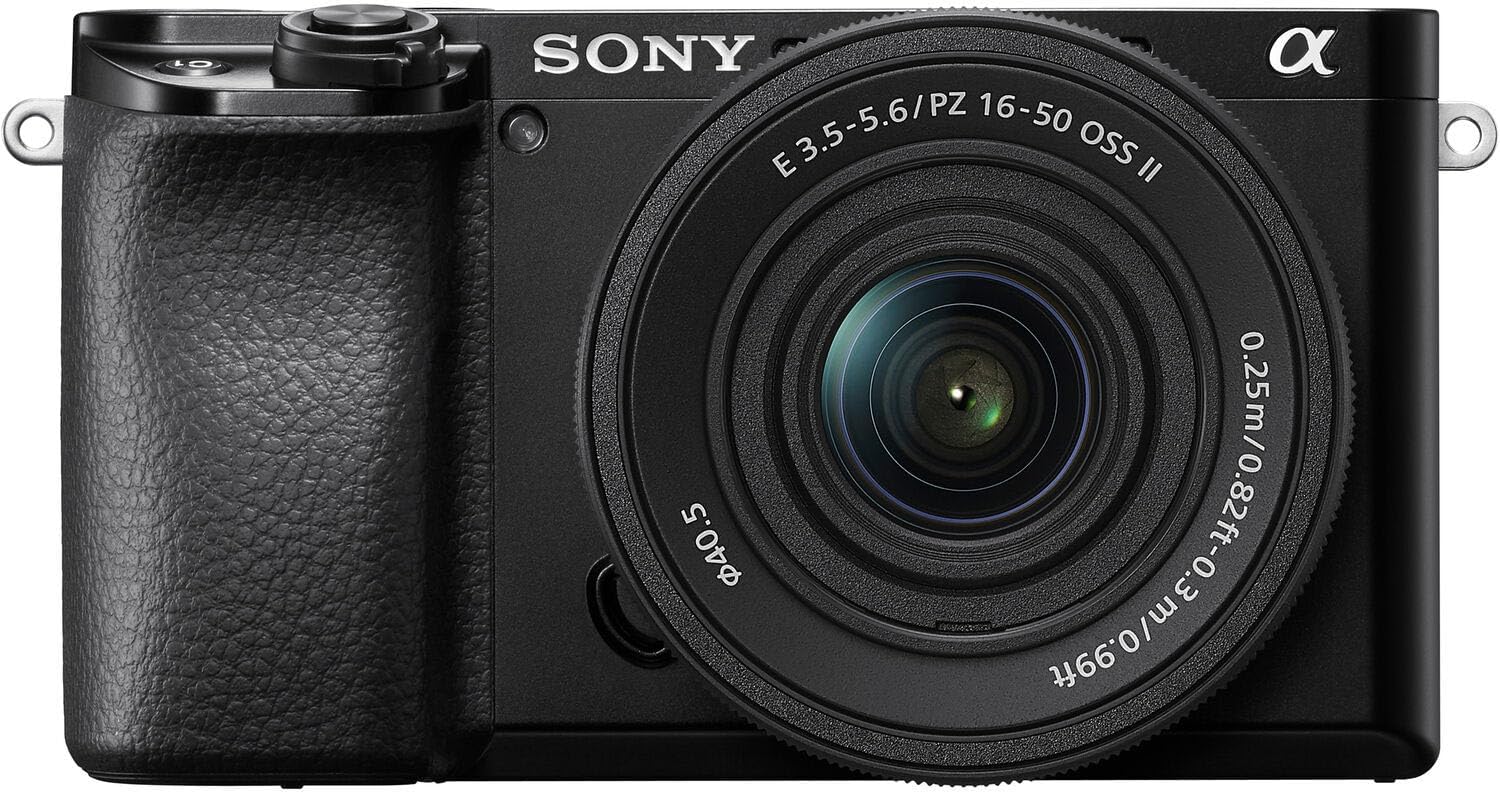 Sony a6100 Mirrorless Camera with Sony E PZ 16-50mm f/3.5-5.6 OSS II Lens + Sony GP-VPT3 Wireless Shooting Grip + SanDisk Extreme Pro 64GB and More (16pc Bundle)