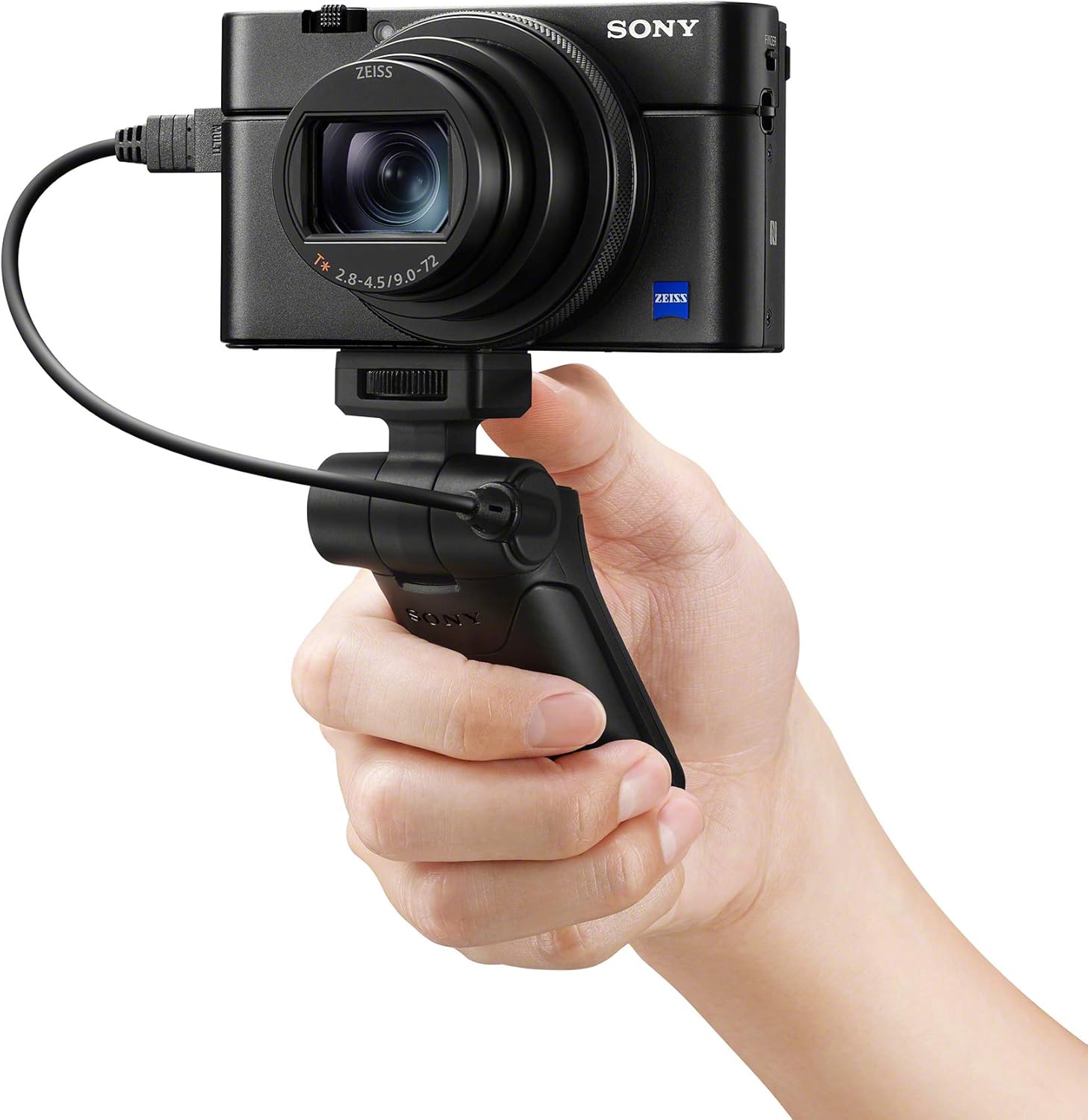 Sony RX100 VII Premium Compact Camera with 1.0-Type Stacked CMOS Sensor (DSCRX100M7), Black