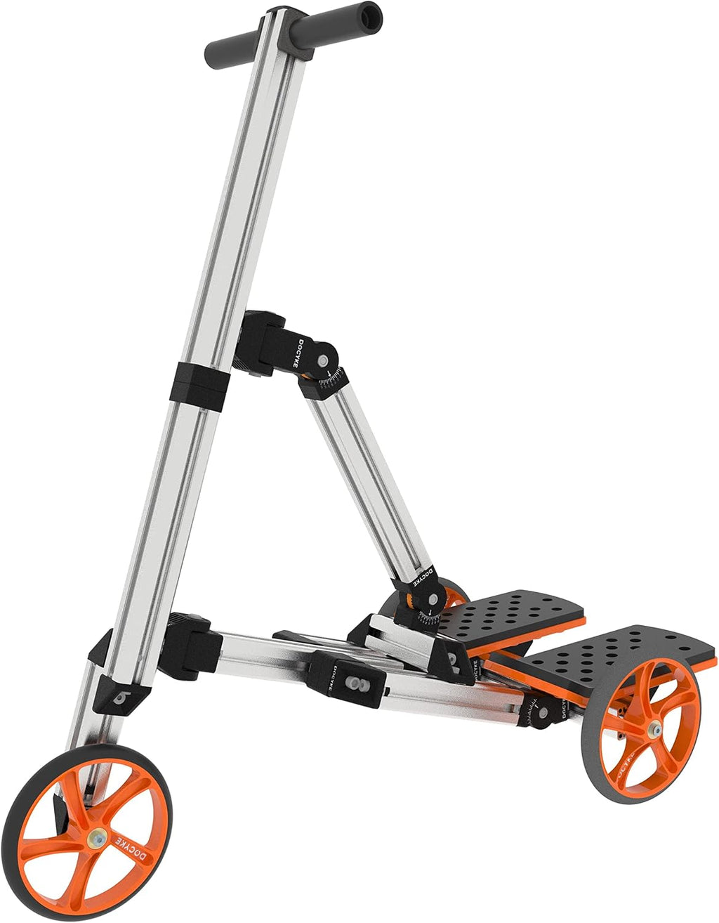 Harper & Bright Designs Balance Bike for Kids Ages 1-4, Outdoor Bicycle Karts with Three Wheels for Boys and Girls, 20 in 1 Toddler Kick Scooters, Not Electric, Silver