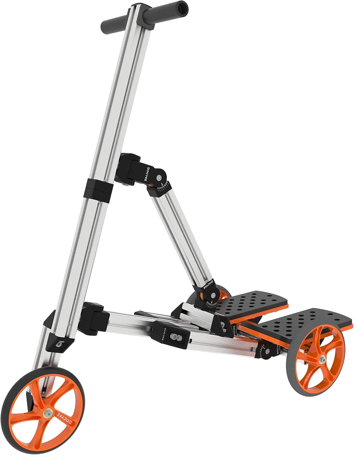 Harper & Bright Designs Balance Bike for Kids Ages 1-4, Outdoor Bicycle Karts with Three Wheels for Boys and Girls, 20 in 1 Toddler Kick Scooters, Not Electric, Silver
