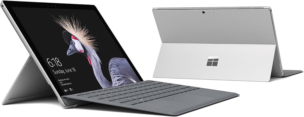 Microsoft Surface Pro (Intel Core i5, 8GB RAM, 128GB) with Platinum Type Cover Bundle (Renewed)