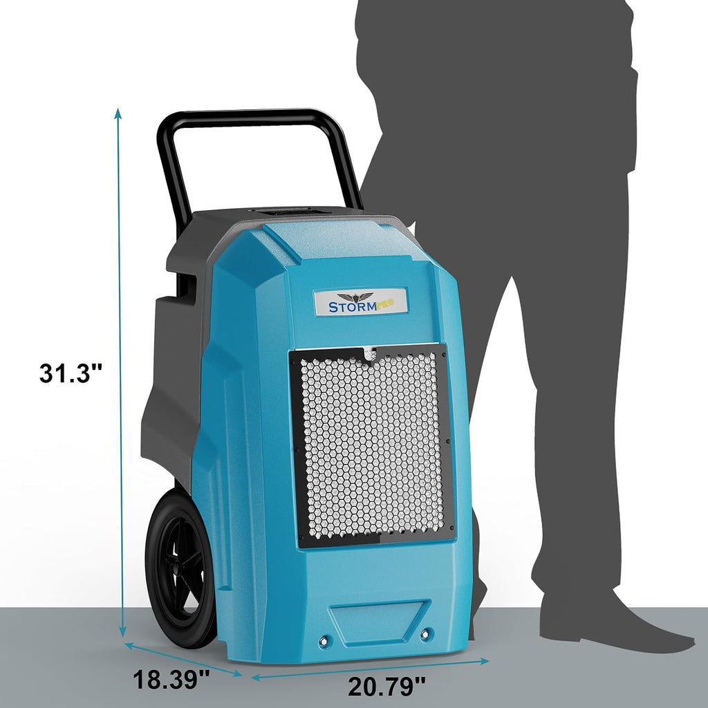 ALORAIR 180 Pints Commercial Dehumidifier with Pump Drain Hose, Smart Wi-Fi Dehumidifier for Large Basement, Industrial or Commercial Space, Smart Wi-Fi, 5 Years Limited Warranty