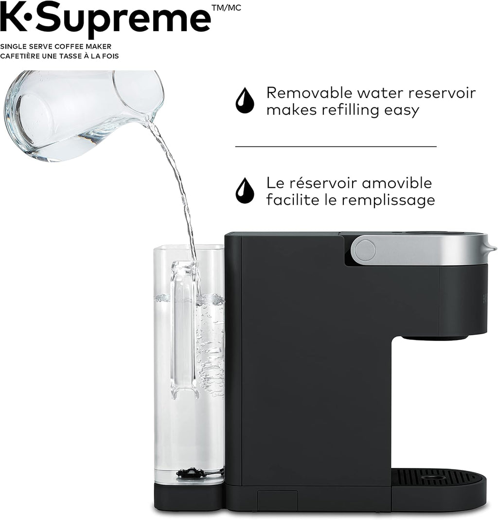 Keurig K-Supreme Coffee Maker, Single Serve K-Cup Pod Coffee Brewer, With MultiStream Technology, 66 Oz Dual-Position Reservoir