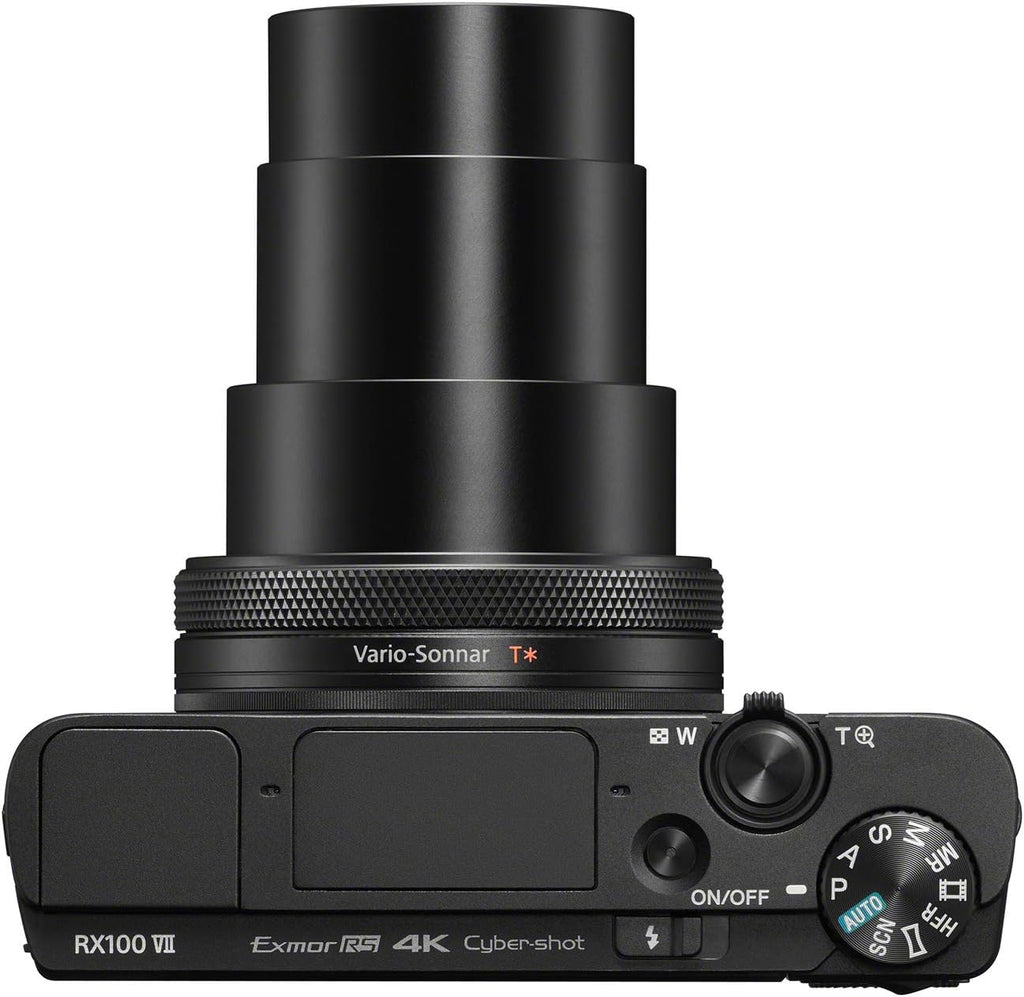 Sony RX100 VII Premium Compact Camera with 1.0-Type Stacked CMOS Sensor (DSCRX100M7), Black