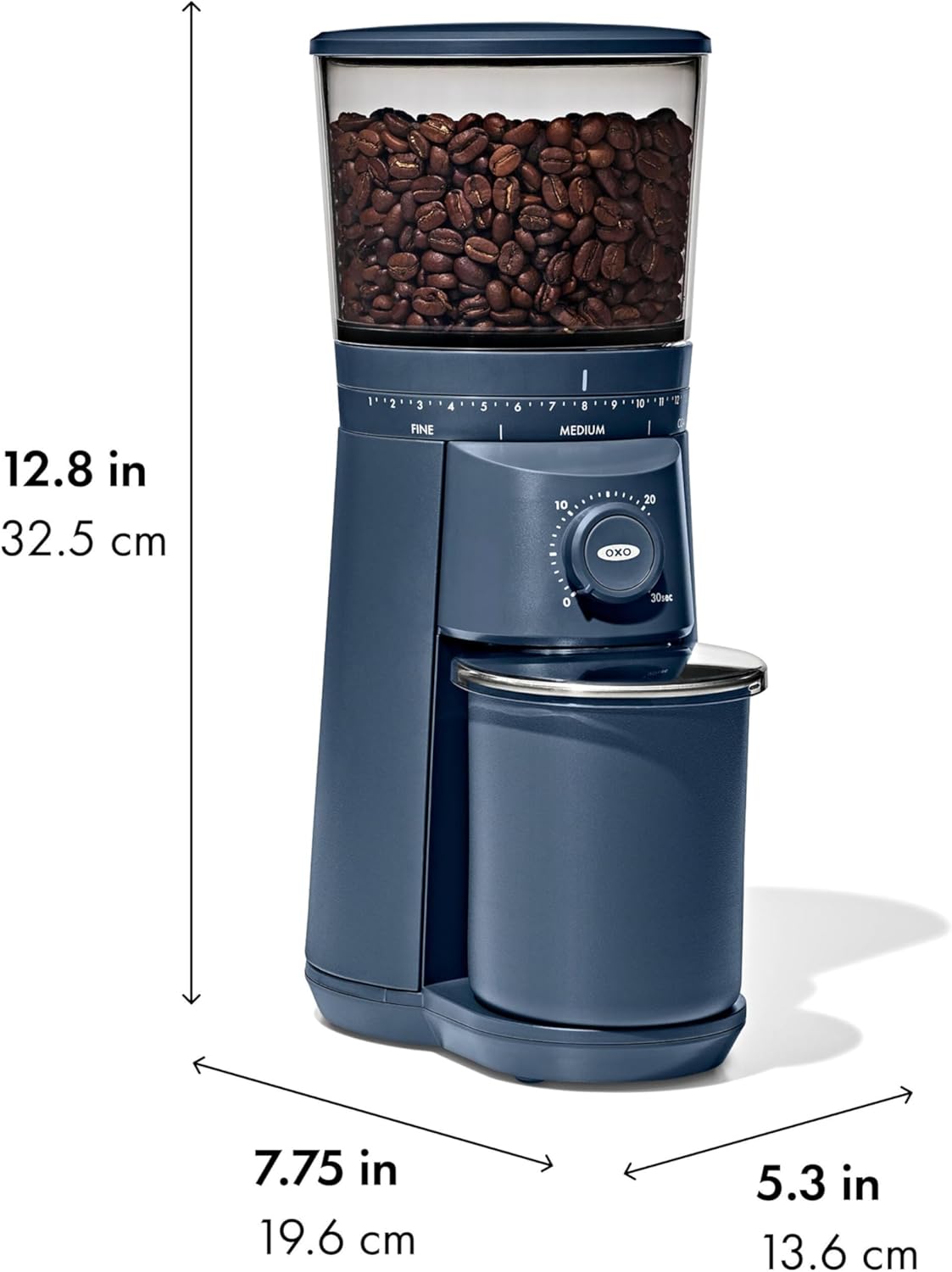 OXO Brew Conical Burr Coffee Grinder, Coffee Bean Grinder
