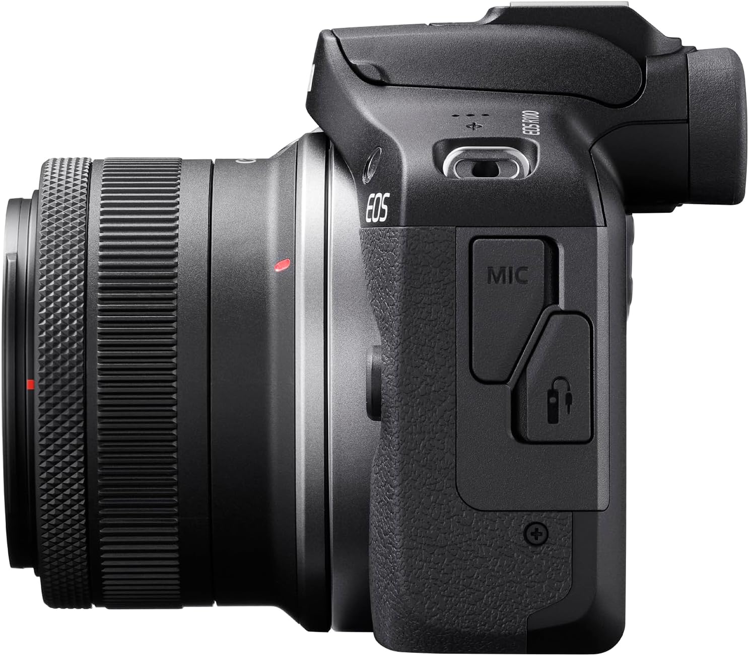 Canon EOS R100 Mirrorless Camera Double Zoom 2 Lens Kit RF-S 18-45mm and RF 75-300mm 6052C111 Bundle with Deco Gear Accessories Kit + 2 Battery +Tripod + Filters + Wide Angle & Telephoto Lenses &More