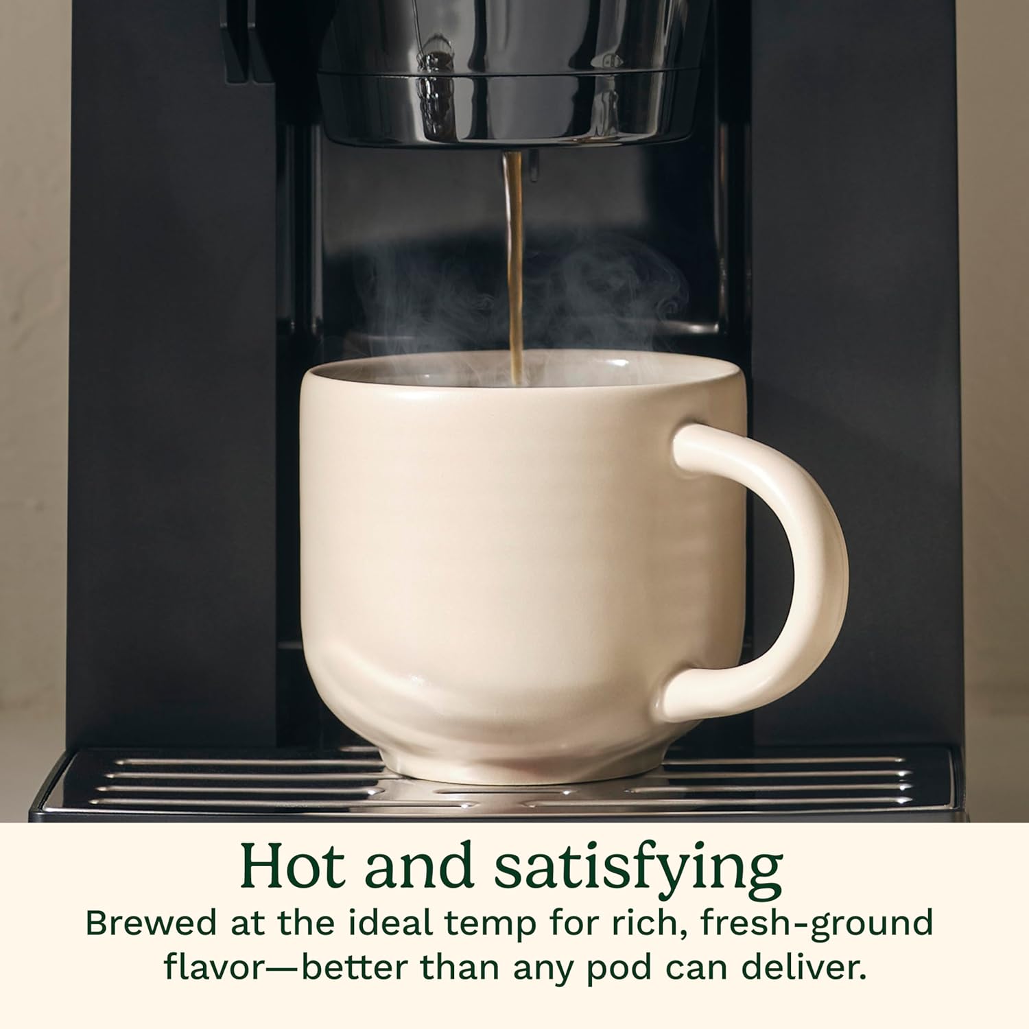 Cuisinart Coffee Maker, Grind and Brew Single Serve Coffee Maker, 6 Cup Sizes, Built-in Stainless Steel Burr Mill, Adjustable Strength, Grind Control and Over Ice Feature, Easy Cleaning, DGB-30