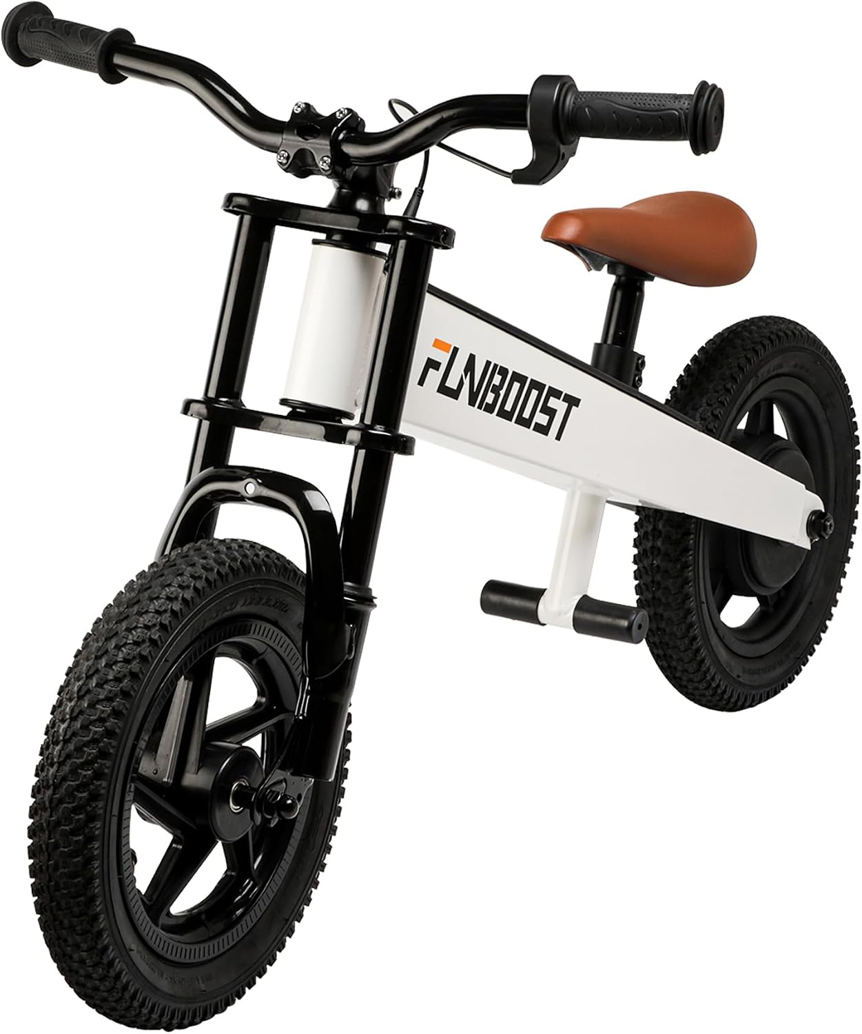 K2 Electric Balance Bike for Kids, 12 inch Pneumatic Tire Kids Electric Bike, 150W Peak Motor 24V/2AH Battery, Range 6 Miles, Suspension Fork, Adjustable Seat, Electric Motorcycle for Ages 3-8