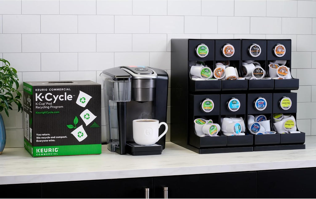 Keurig K-1550 Small Business Single Serve Coffee Maker, 96 oz Water Reservoir, Black