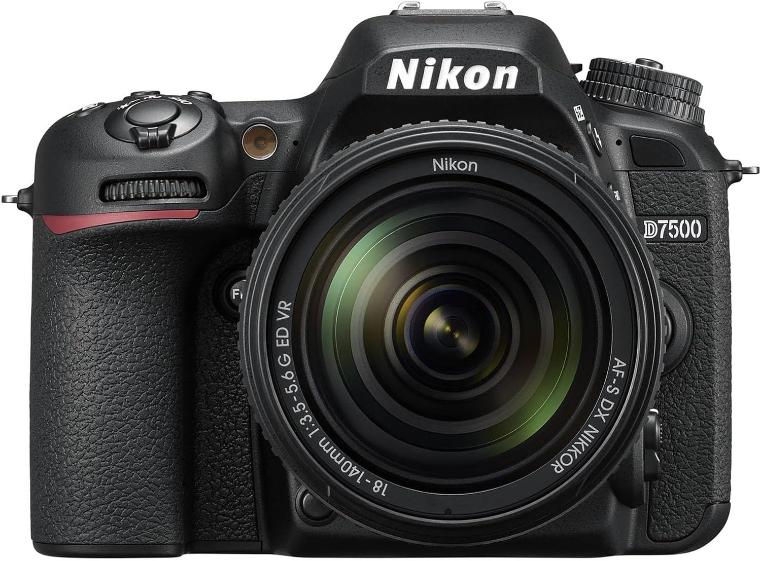 Nikon D7500 DSLR Camera with AF-S DX NIKKOR 18-140mm f/3.5-5.6G ED VR and 420-800mm f/8 Super HD Telephoto Lens + 128 GB Memory + Extra Battery + Camera Case + More (24pc Bundle) (Renewed)
