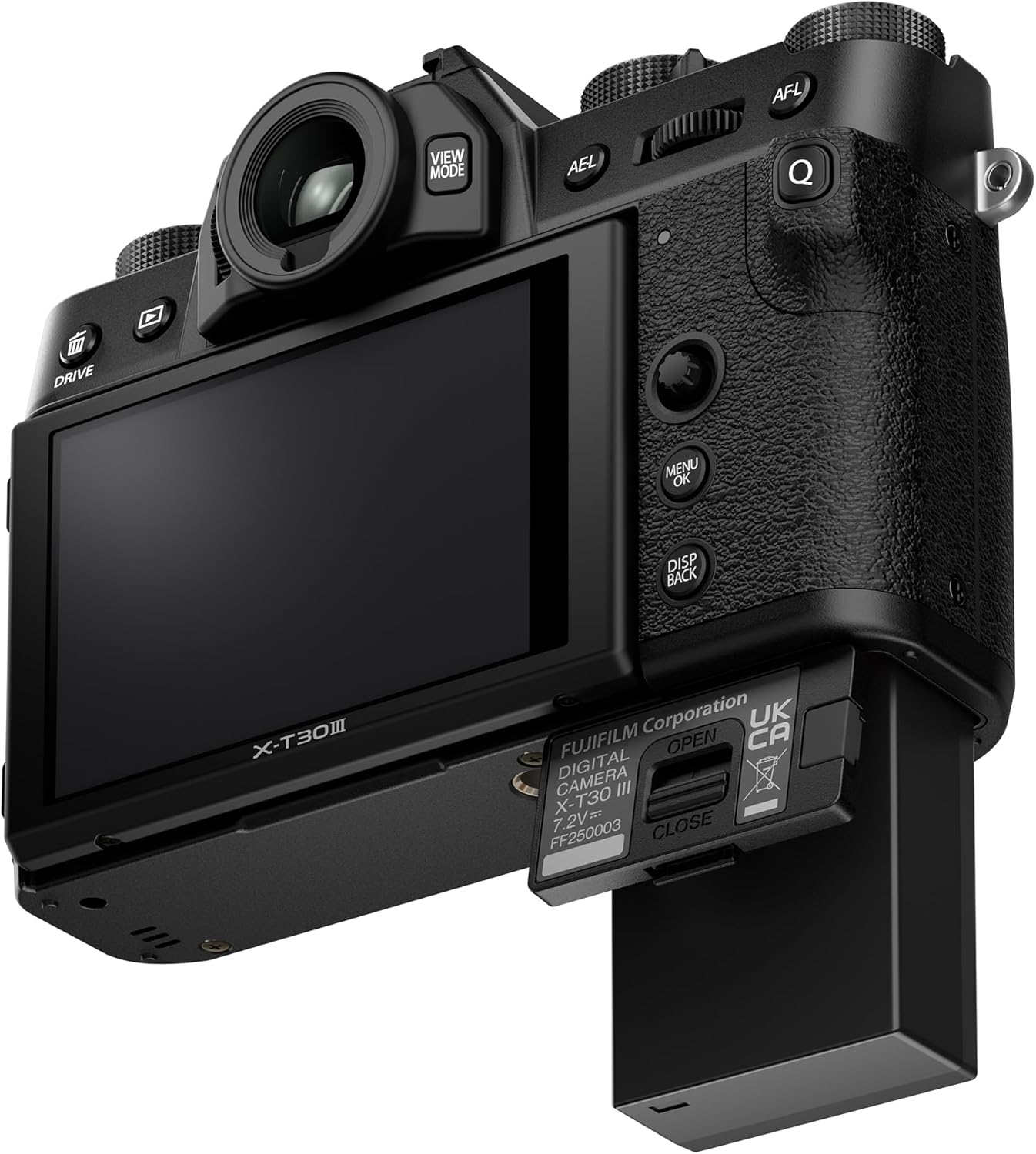 FUJIFILM X-T30 III Mirrorless Camera Body, with XC13-33mm Lens Kit, Black