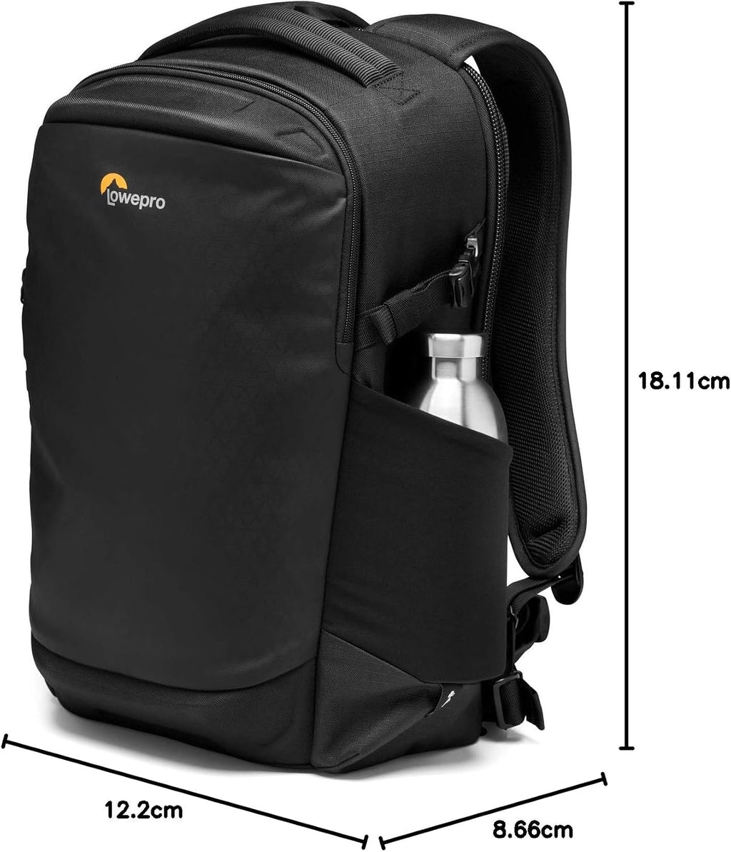 Lowepro Flipside BP 300 AW III Mirrorless and DSLR Camera Backpack - Black - with Rear Access - with Side Access - with Adjustable Dividers - for Mirrorless Like Sony α7 - LP37350-PWW